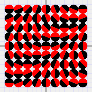 two toned circles