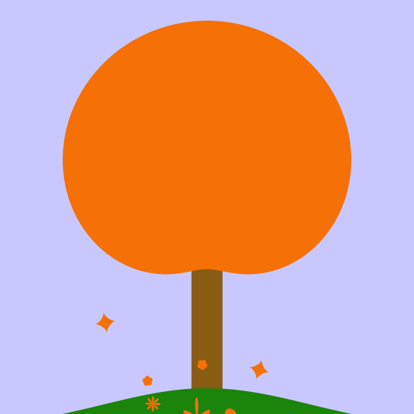 falling leaves